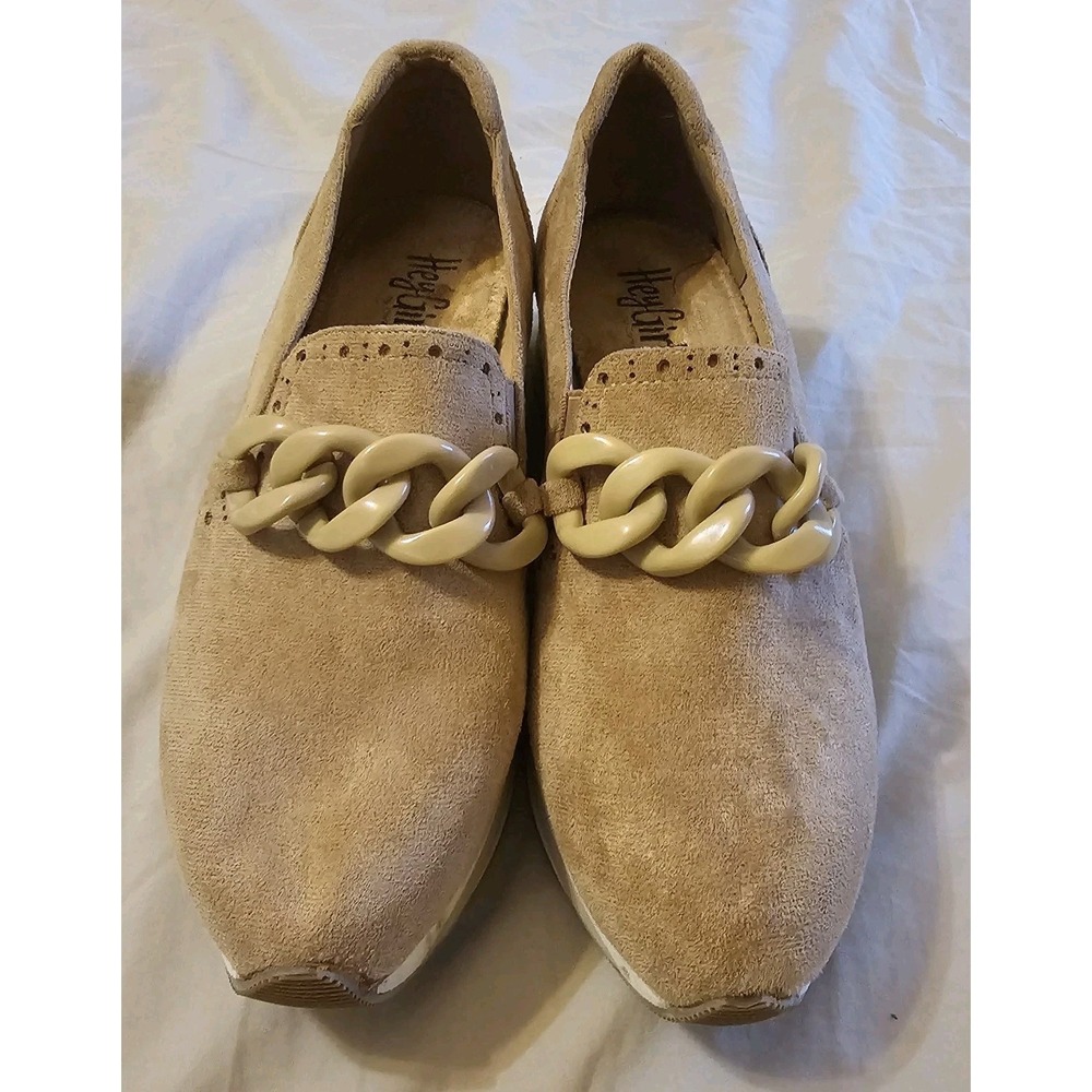 Hey Girl by Corkys So What Brown White Platform Loafer Sneakers Women's Size 9